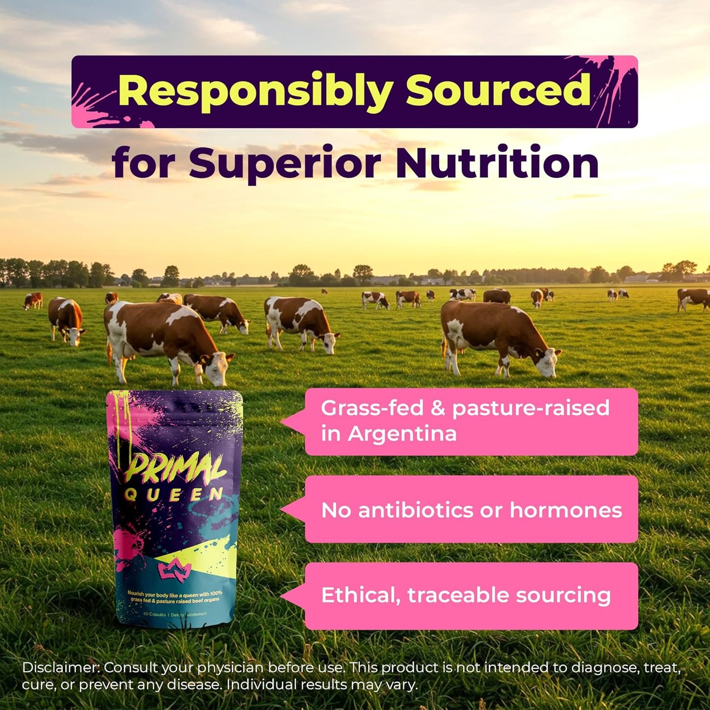 CLINICALLY STUDIED BEEF ORGAN SUPERFOODS FOR WOMEN