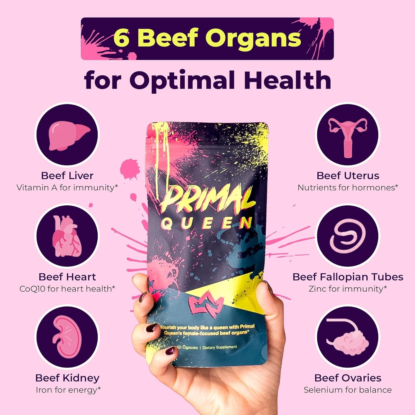 CLINICALLY STUDIED BEEF ORGAN SUPERFOODS FOR WOMEN