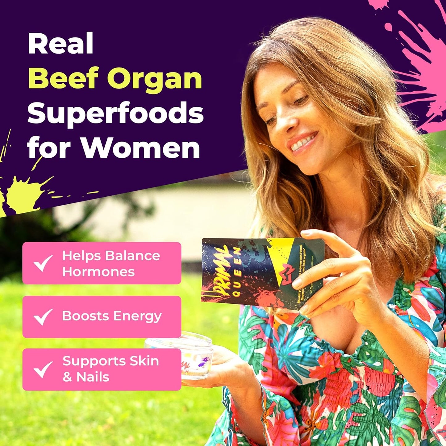 CLINICALLY STUDIED BEEF ORGAN SUPERFOODS FOR WOMEN